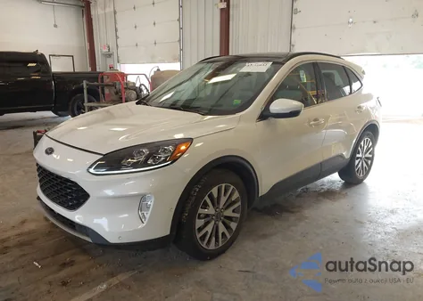 2020 Ford Escape Titanium Hybrid из США, поврежденный, VIN 1FMCU9DZ8LUC26245